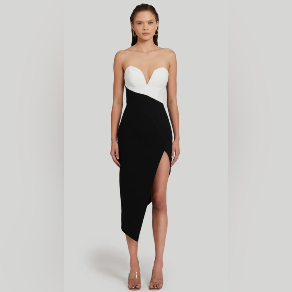 Soiree Dress in Black & Ivory
Amanda Uprichard